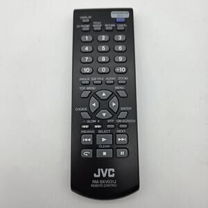 OEM JVC RM-SXV031J Remote Control For JVC XV-N3SL DVD Player - Tested Quick Ship